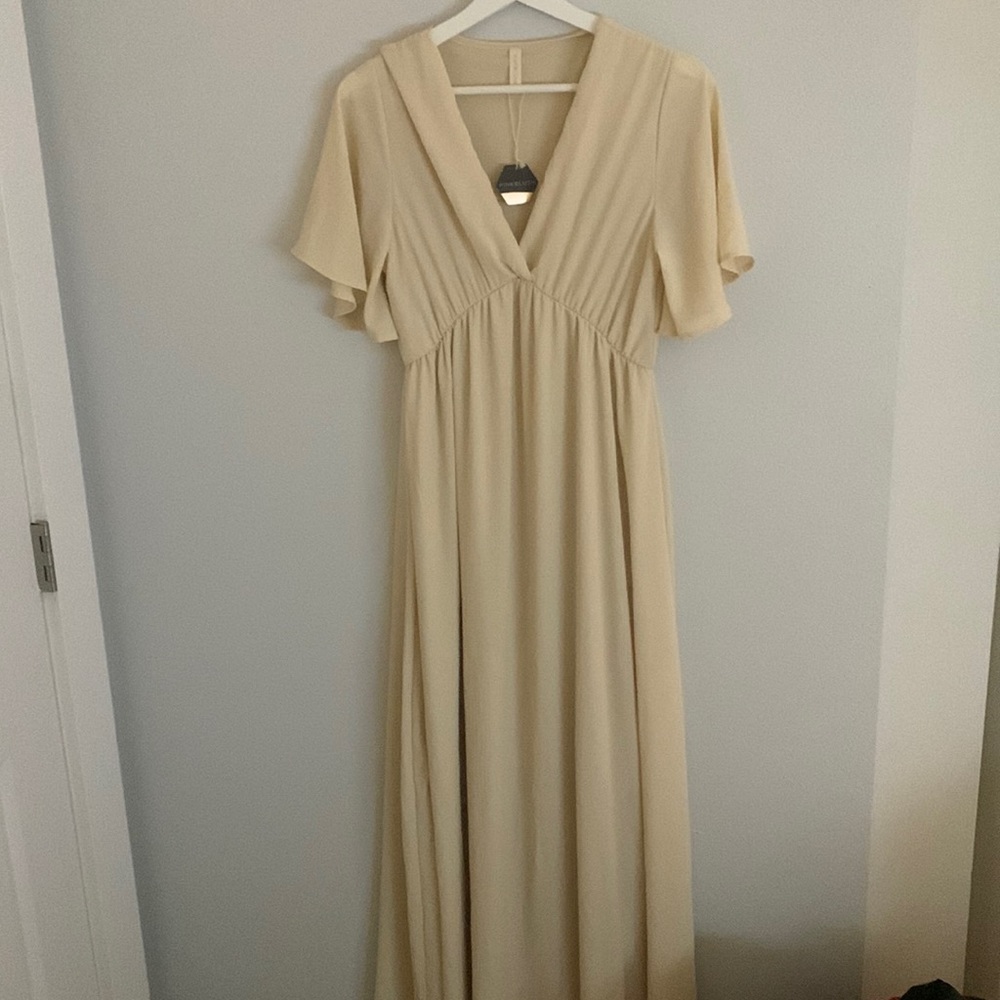 Pink Blush Maternity Dress